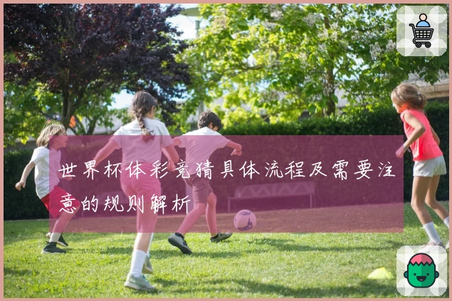 世界杯体彩竞猜具体流程及需要注意的规则解析